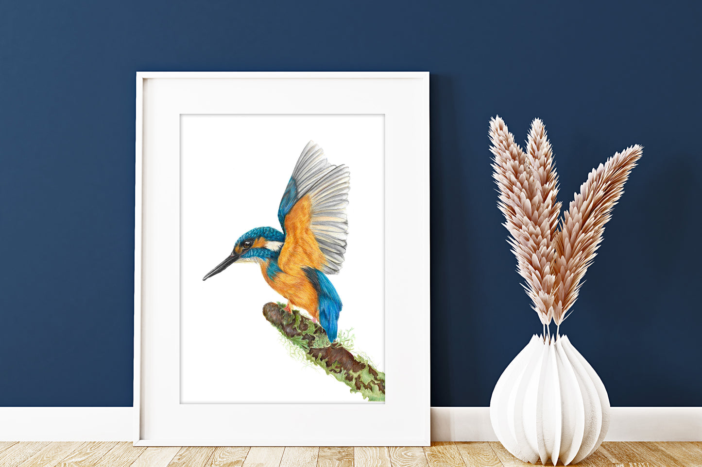 Kingfisher Perch - Print