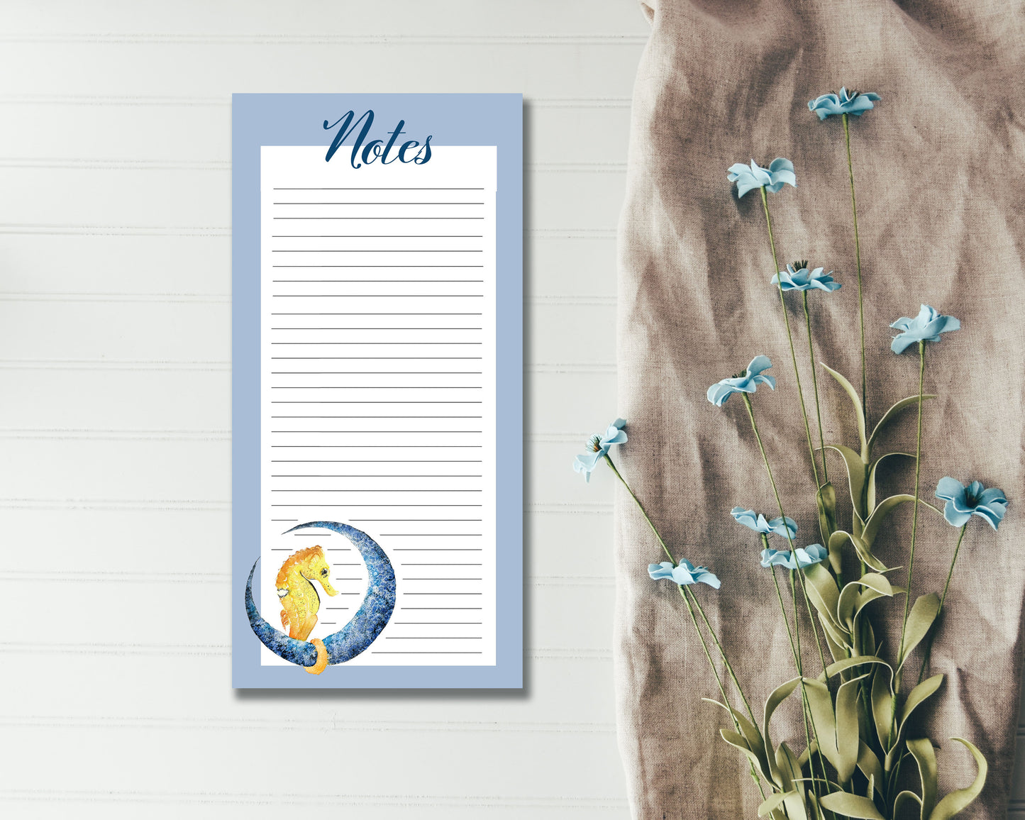 Seahorse Memo Pad