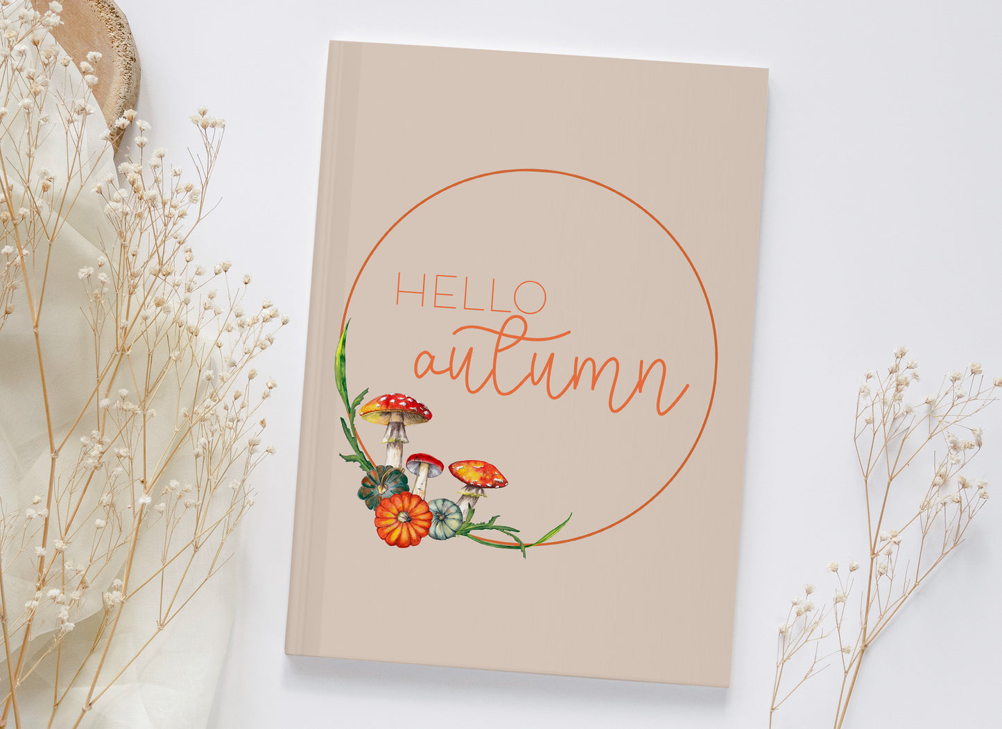 Hello Autumn Hardback Journal