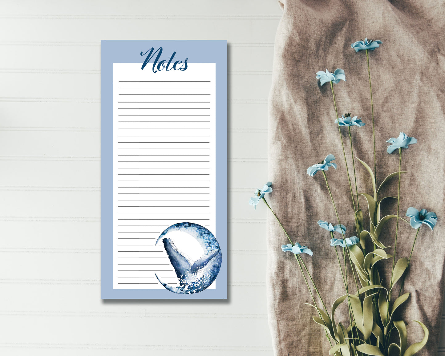 Humpback Whale Memo Pad